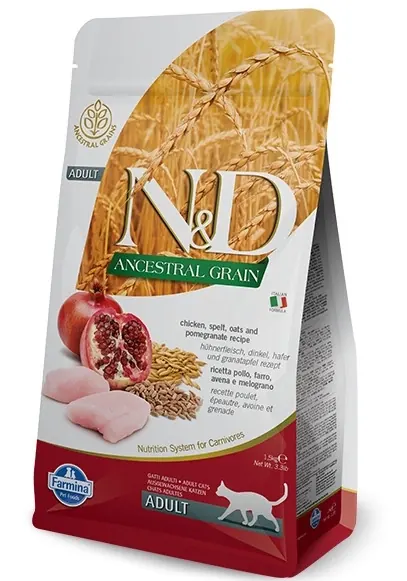 Farmina N&D Low Grain с курицей и гранатом
