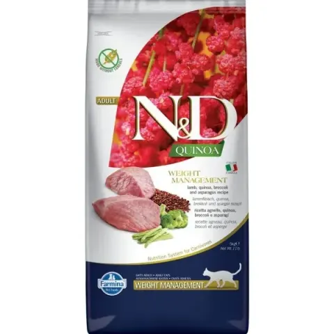 Farmina N&D Quinoa Weight Management с ягнёнком