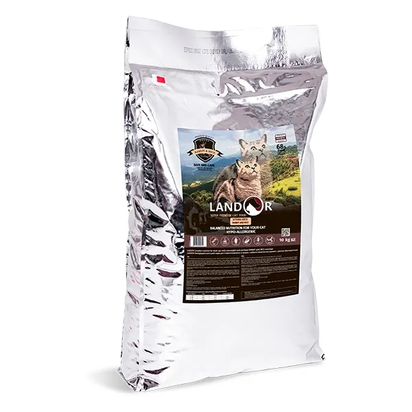 Landor Sterilised Adult Cat с уткой и рисом для стерилизованных
