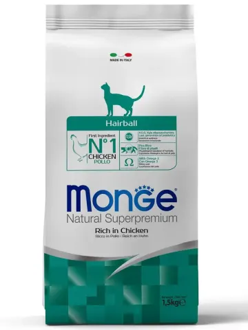 Monge Cat Daily Line Hairball с курицей