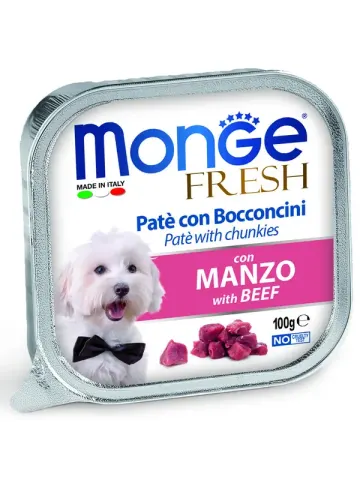 Monge Dog Fresh ламистеры с говядиной