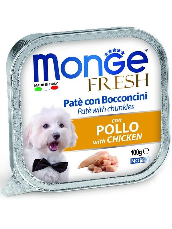 Monge Dog Fresh ламистеры с курицей
