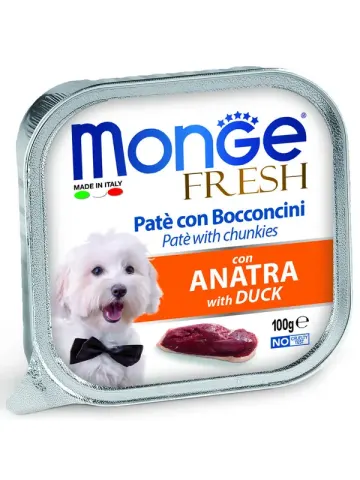 Monge Dog Fresh ламистер для собак с уткой