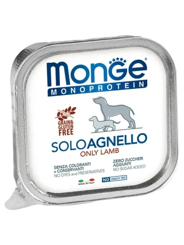 Monge Monoprotein Solo паштет для собак с уткой