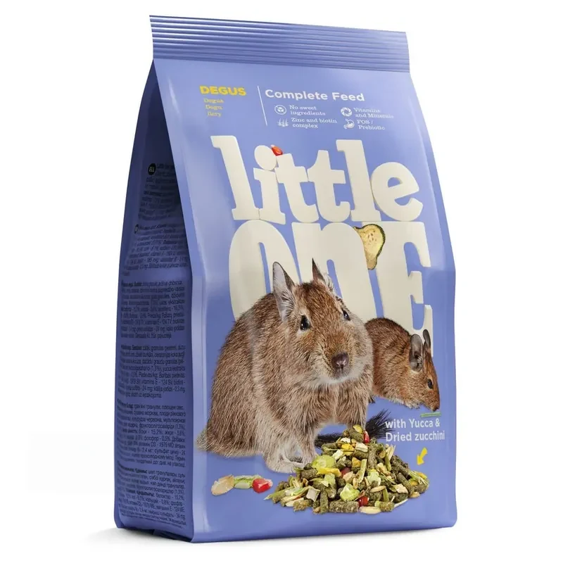 Little One корм для дегу зерносмесь с травяными гранулами