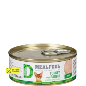 Mealfeel Digest Sensitive паштет индейка с кроликом
