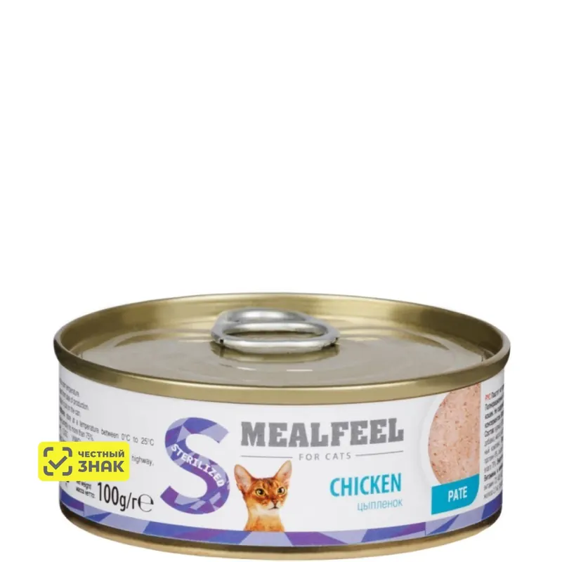 Mealfeel Sterilized паштет из индейки с уткой