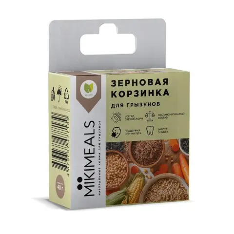 Mikimeals Корзина зерновая для грызунов