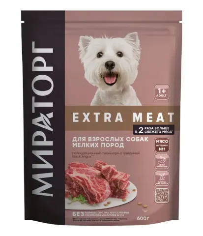 Мираторг Black Angus для взрослых собак крупных пород с говядиной