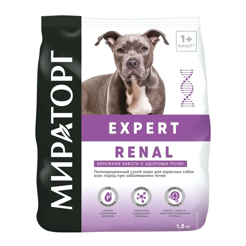 Мираторг Renal Care для собак с почечной диетой