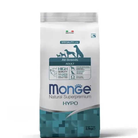 Monge All Breeds Hypoallergenic с лососем и тунцом