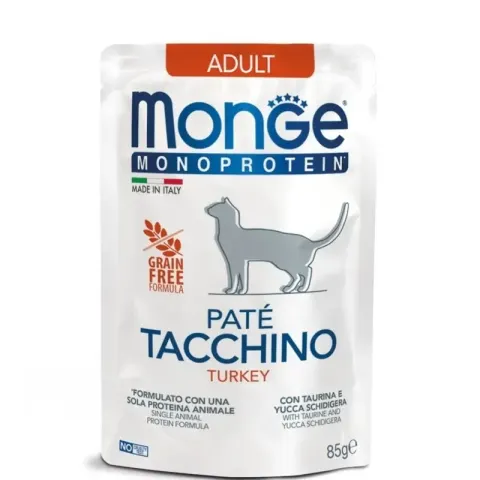 Monge Cat Monoprotein Tacchino с индейкой беззерновой