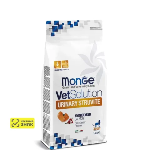 Monge VetSolution Cat Urinary Struvite с лососем