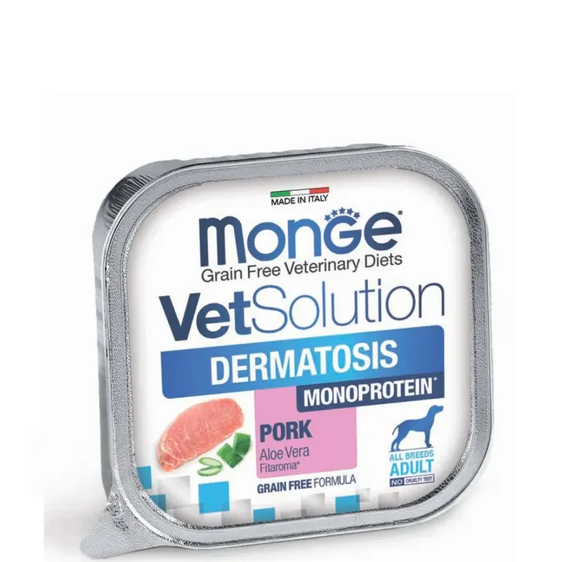 Monge VetSolution Dog Dermatosis влажный корм для кожи