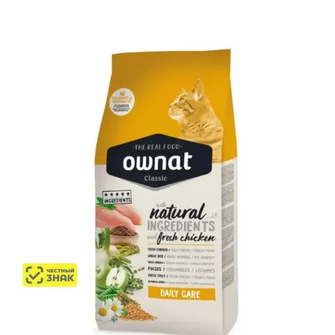 Ownat Classic Ежедневная забота с курицей для кошек