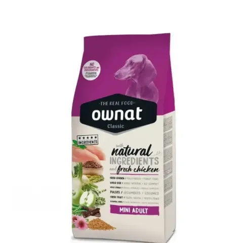 Ownat Mini Adult Classic с курицей для мелких пород