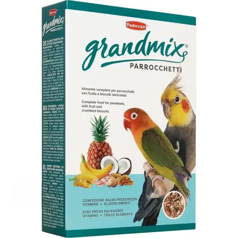 Padovan Grandmix Parrocchetti — зерносмесь для попугаев
