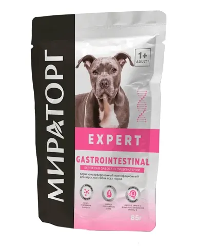 Мираторг Expert Gastrointestinal с курицей для собак