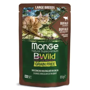 Monge Cat BWild GRAIN FREE с буйволом для котят
