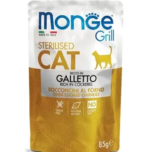 Monge Cat Grill Sterilized с курицей и кроликом