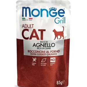 Monge Cat Grill с новозеландским ягнёнком для кошек