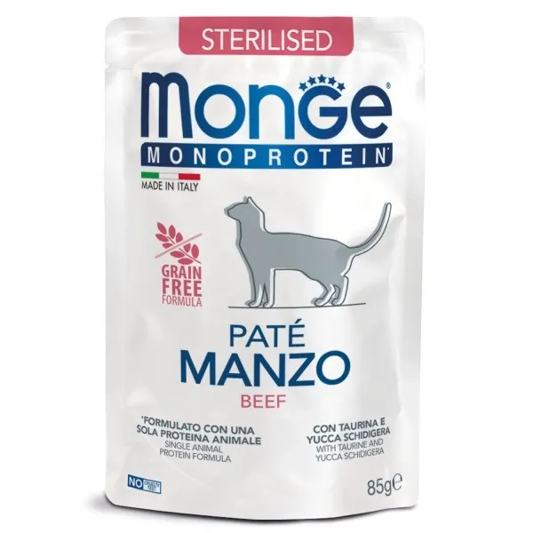Monge Cat Monoprotein с говядиной