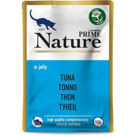 Prime Nature паучи для кошек с тунцом в желе