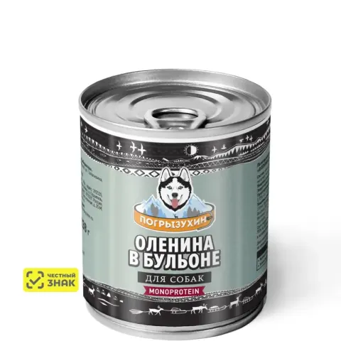 Погрызухин Monoprotein влажный с олениной
