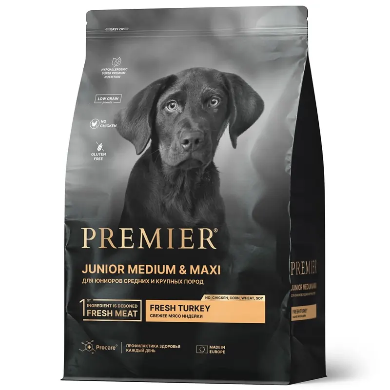Premier Junior для юниоров с индейкой