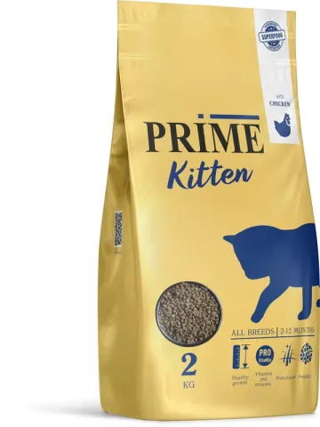 Prime для котят 2-12 мес. с курицей