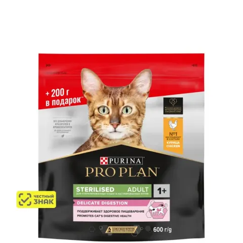 Pro Plan Delicate Digestion Sterilised с курицей