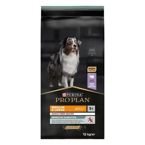 Pro Plan Sensitive Digestion Grain Free с индейкой