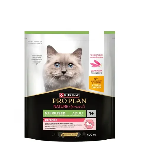 PRO PLAN Nature Elements Sterilised с курицей