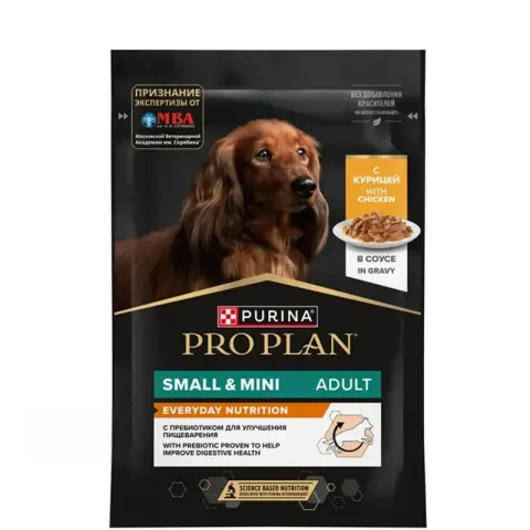 PRO PLAN влажный для мелких пород с курицей