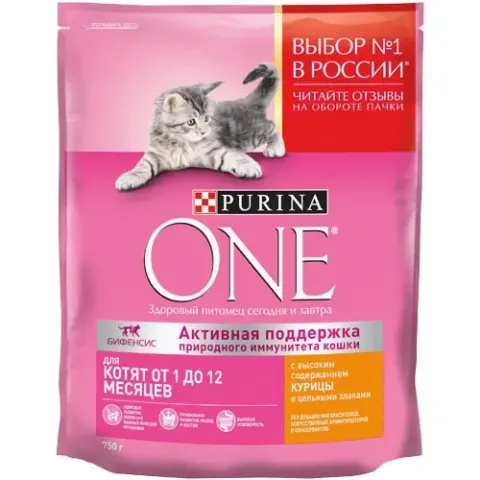 Purina One Junior с курицей для котят