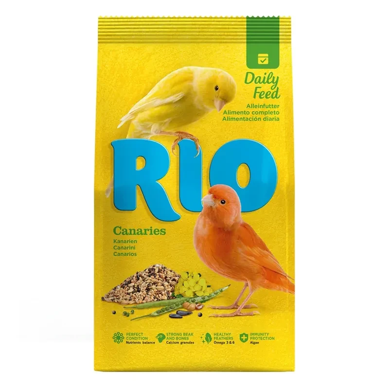 RIO Корм для канареек — зерносмесь без зелени