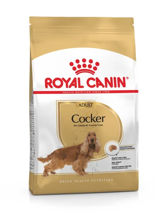 Royal Canin Cocker Adult для взрослых кокер-спаниелей