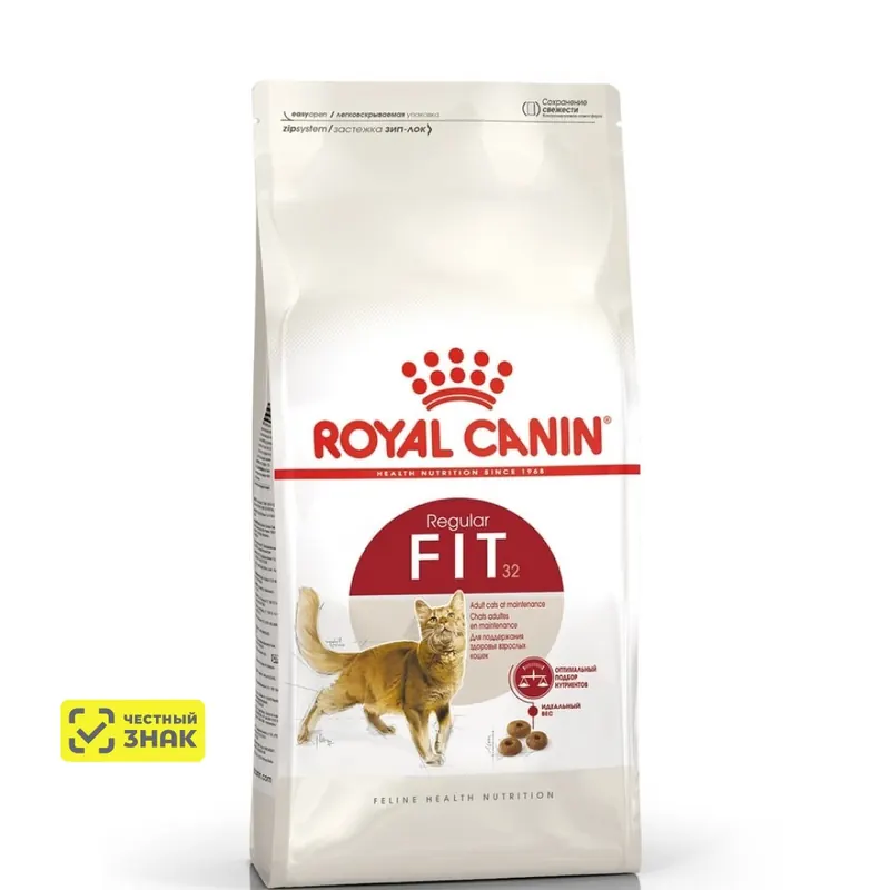 Royal Canin Fit 32 для активных кошек 1–7 лет