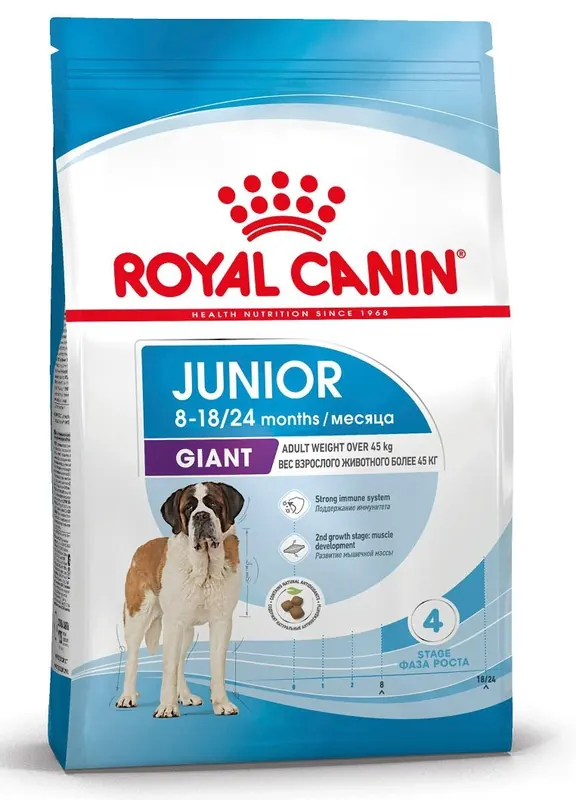 Royal Canin Giant Junior для щенков очень крупных пород