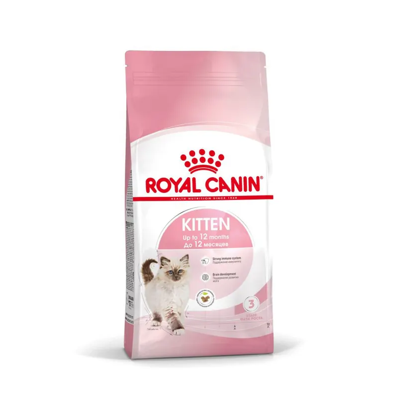 Royal Canin Kitten с курицей для котят до 12 месяцев
