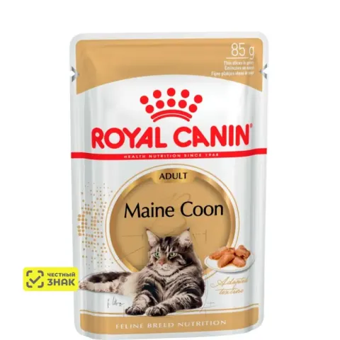 Royal Canin Maine Coon Adult с птицей (пауч)