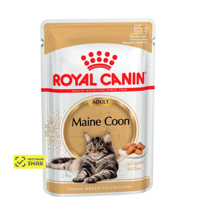 Royal Canin Maine Coon Adult с птицей (пауч)