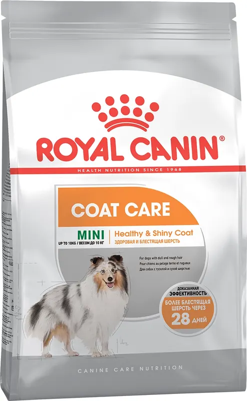 Royal Canin Mini Coat Care для собак мелких пород