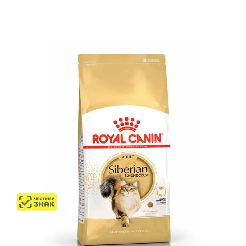 Royal Canin Siberian Adult для сибирских кошек с птицей