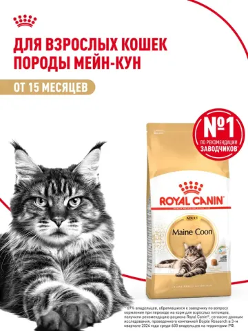 Royal Canin Maine Coon Adult для мейн кунов