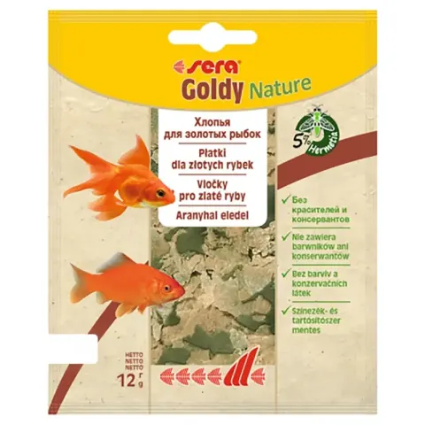 Sera Goldy хлопья для золотых рыбок