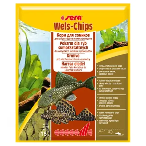 Sera Wels-Chips чипсы для сомиков-донных рыб
