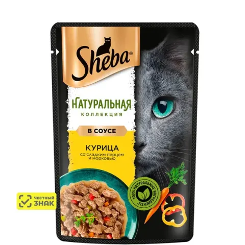 Sheba Натуральная коллекция курица со сладким перцем