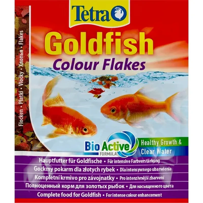 Tetra Goldfish Colour хлопья для золотых рыбок