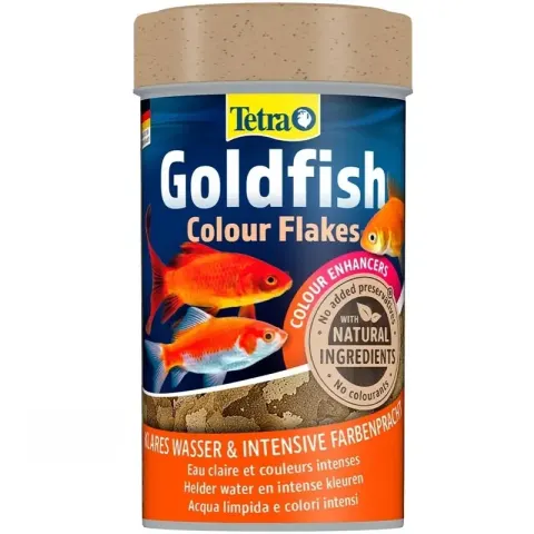 Tetra Goldfish Colour хлопья для окраса золотых рыбок